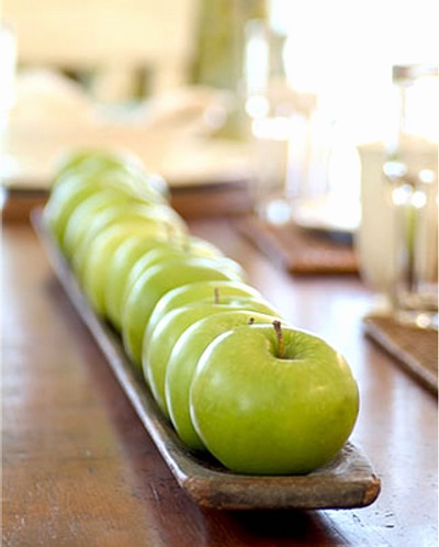 simple an quick centerpiece simple an quick centerpiece -apples