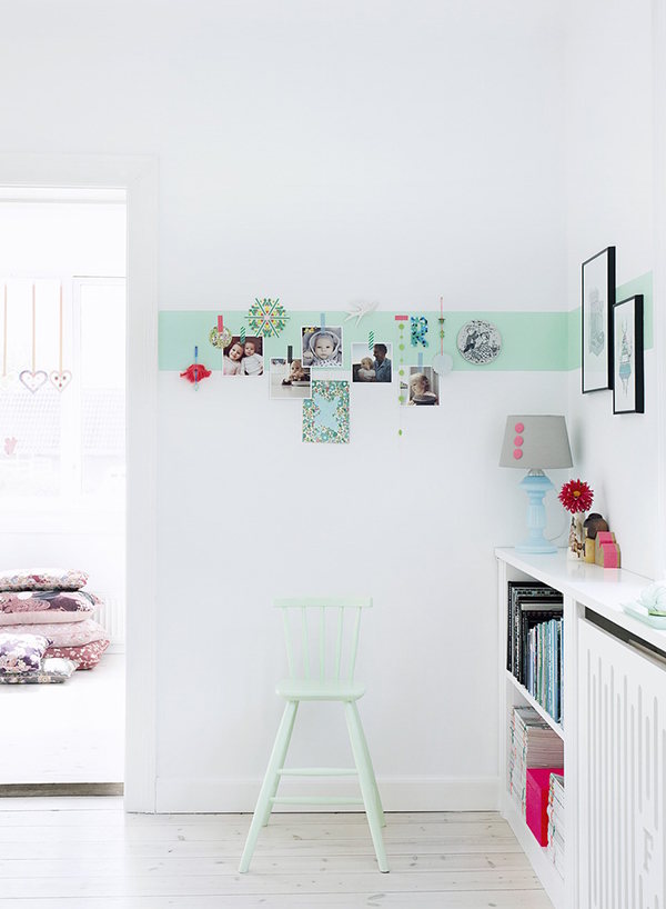 decorate a wall with color and photos decorate a wall with color and photos